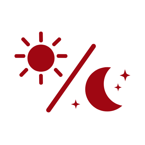 Day and night lighting icon