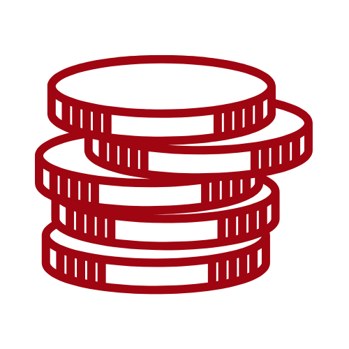 Predictable Monthly Costs Icon