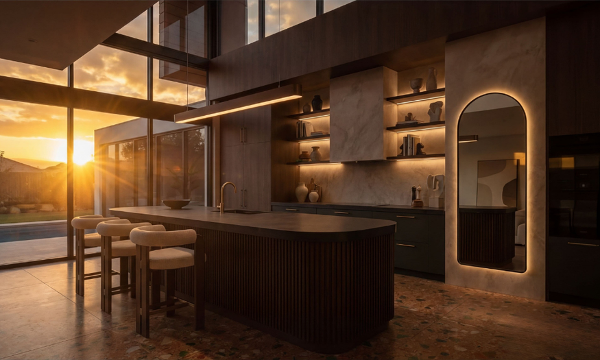 Interior design rendering powered by AI KBB rendering software