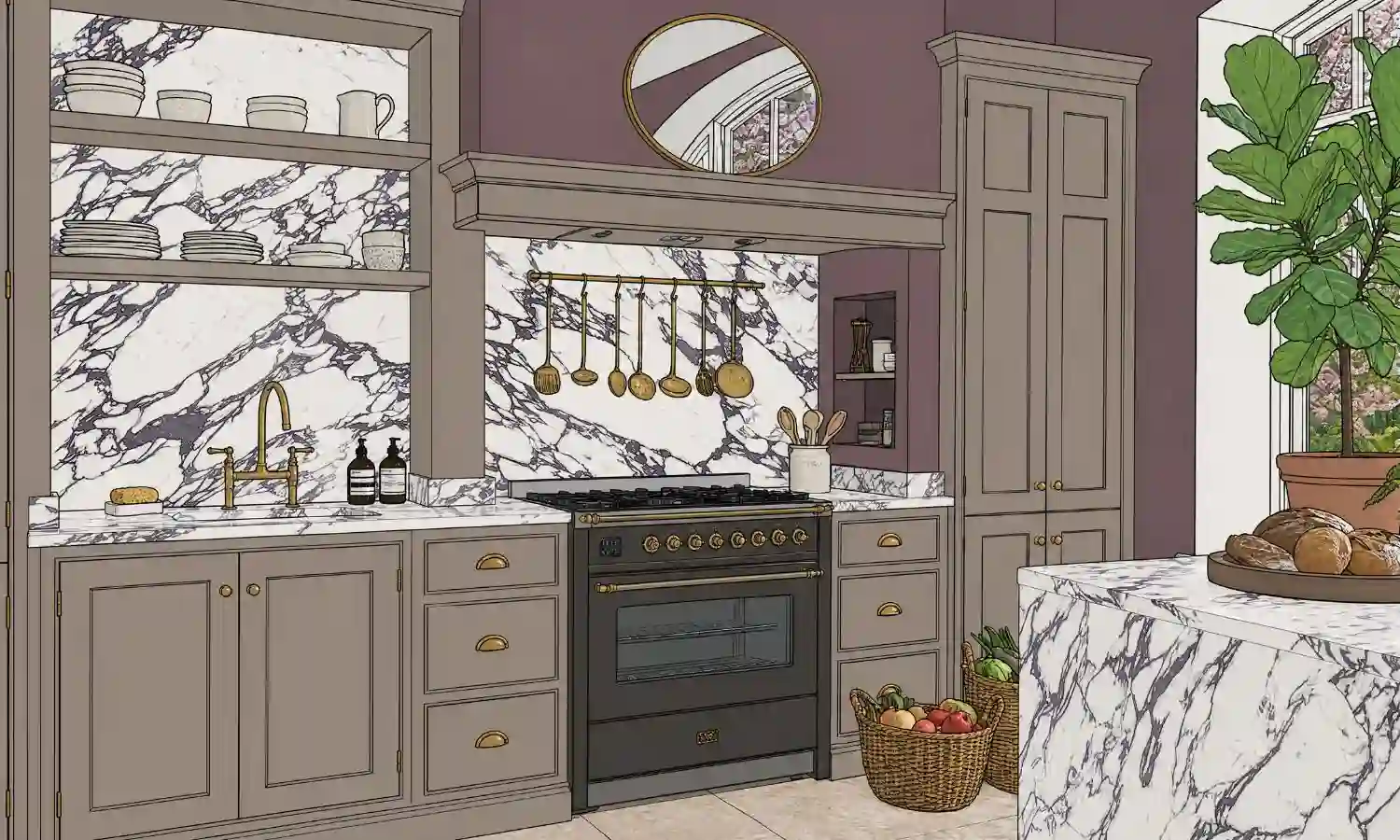Original kitchen CAD design